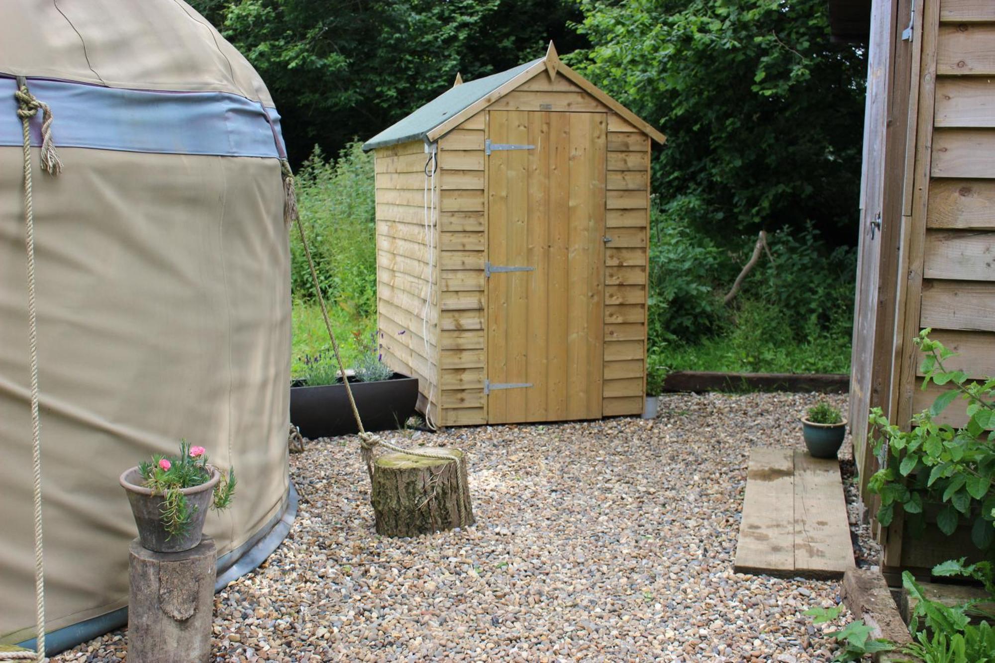 The Yurt At Worcesters Farm Кентърбъри Екстериор снимка
