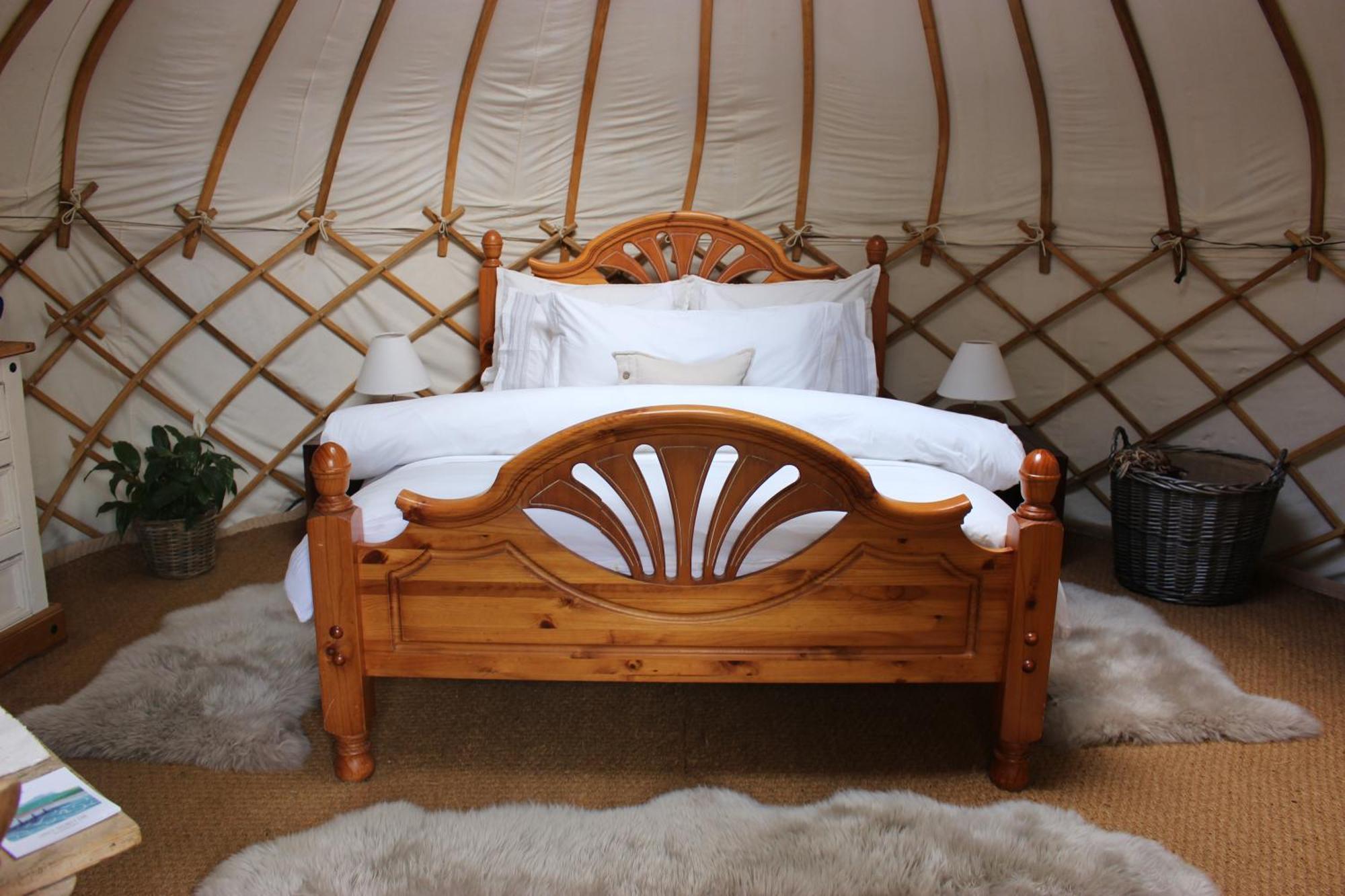 The Yurt At Worcesters Farm Кентърбъри Екстериор снимка
